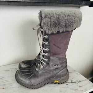 UGG Adirondack Tall Boots Brown Women’s Size 7